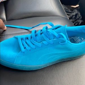 Blue puma Size :10.5 great condition